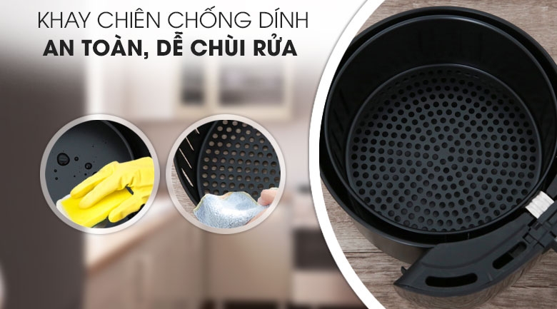 Nồi chiên không dầu Bluestone AFB-5866 3.5 lít