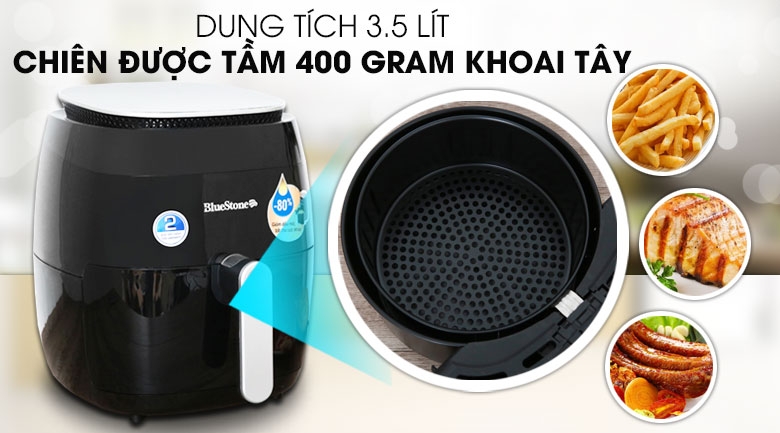Nồi chiên không dầu Bluestone AFB-5866 3.5 lít