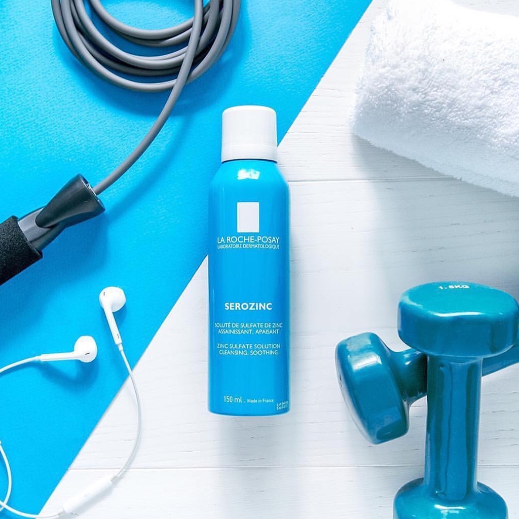 Xịt Khoáng La Roche-Posay Làm Sạch & Dịu Da Dầu Mụn 50ml Serozinc Zinc Sulfate Solution Cleansing, Soothing