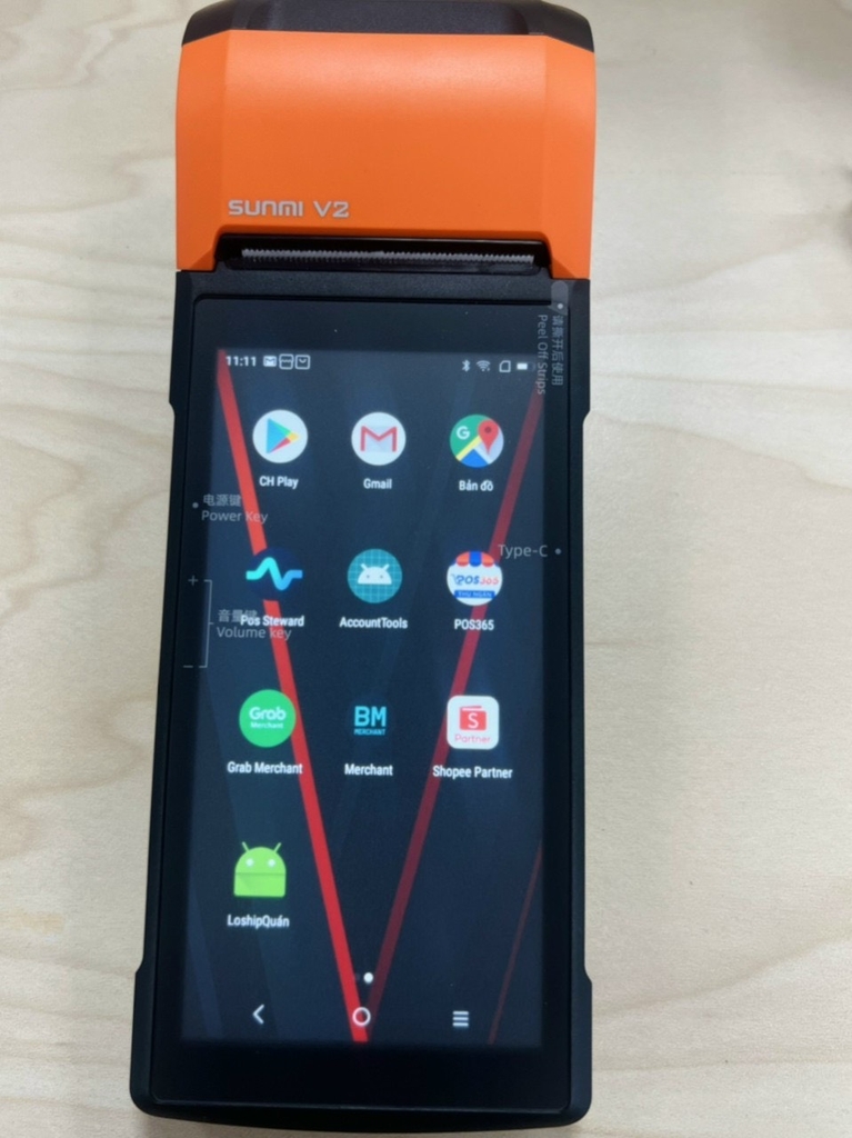 Máy POS Cầm Tay Sunmi V1s/ V2