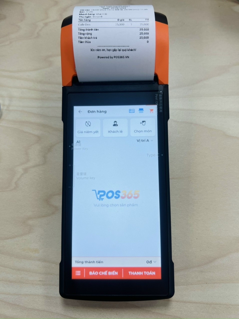 Máy POS Cầm Tay Sunmi V1s/ V2