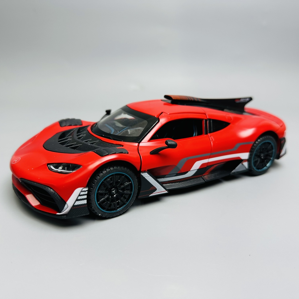 Mô Hình Xe Mercedes AMG ONE đỏ 1 :24 Hợp kim - Có tiếng - đèn pha sáng - Dài 21cm - rộng 9cm - cao 5cm - nặng ~ 1000gram - FULL BOX : box màu SKU : oto240 - N3-K12-T1-S1