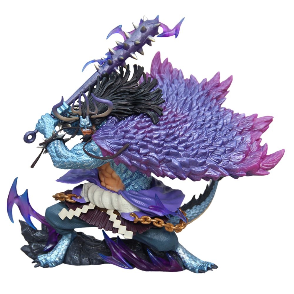 Mô Hình OnePiece Kaido dạng lai rồng trặng thái chiến đấu - Cao 26cm - nặng 1.7kg - Figure OnePiece - Full Box - Có Hộp Màu - N1-K34-T5-S3