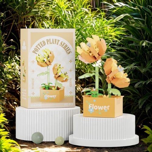 Combo 2 bộ  Lắp Ghép Lego Hoa đào - 187 hạt - Full Box - Sku : LG-W1604-07 - ( VAT 001-C2-11 ) - K126-T2-S7