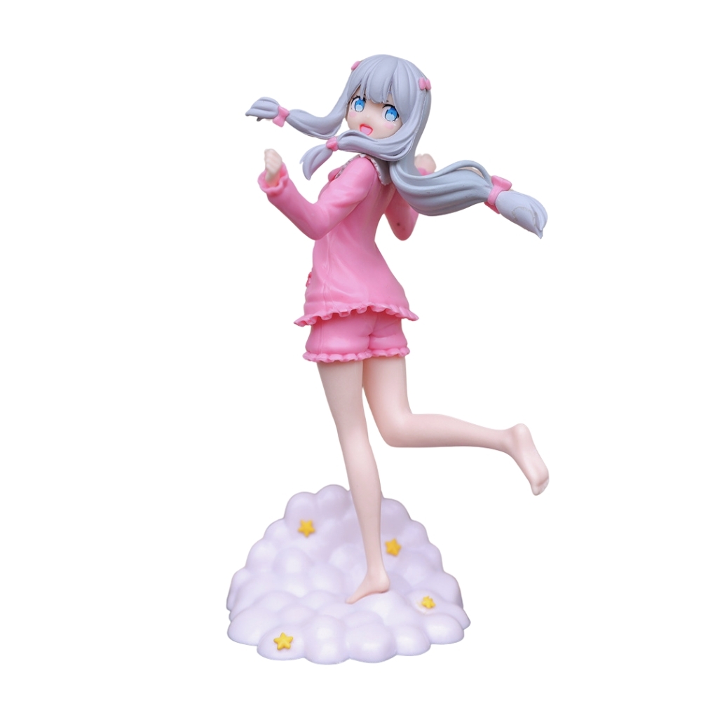 Mô Hình Nhân Vật Izumi Sagiri áo hồng - Cao 20cm - nặng 180gram - Bọc Túi Opp - Box màu