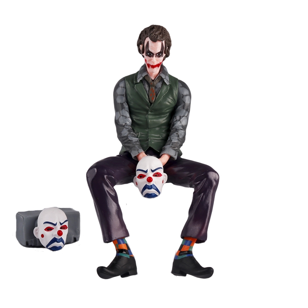 Mô hình DC COMICS Joker ngồi - Cao 15cm - nặng 300gram - DC COMICS - Bọc Túi - No Box - (VAT MH001) - K61-T1-S8