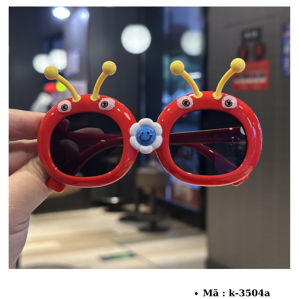 Kính mắt trẻ em dễ thương - SKU :  K-3504 - (VAT: 012-01-13*)