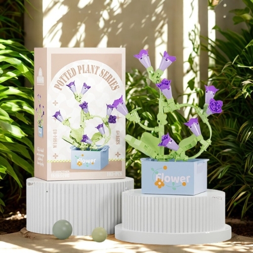 Combo 2 bộ Lắp Ghép Lego Hoa bìm bìm -103 hạt - SKU : LG-W1604-03 - ( VAT 001-C2-11 ) - K126-T2-S3