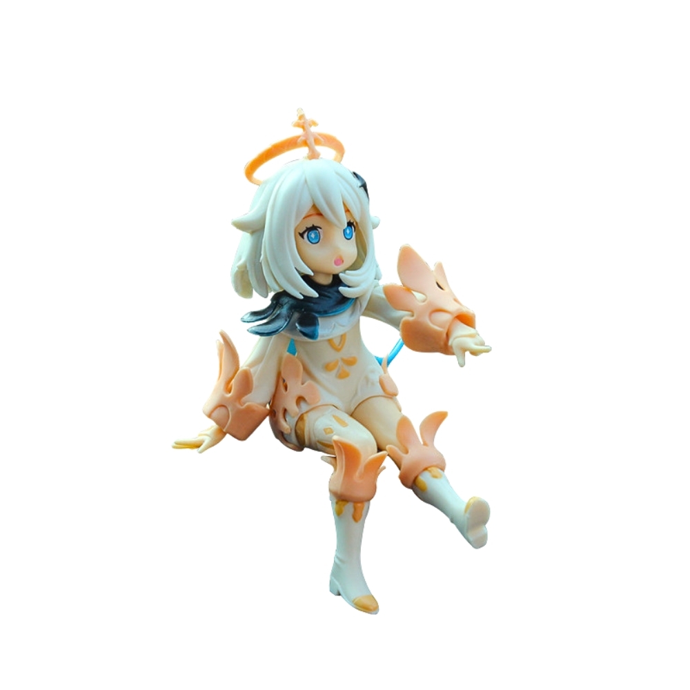 Mô Hình Genshin Impact Paimon ngồi siêu dễ thương , cao 12cm nặng 150gram - Figure Genshin Impact Klee - No Box - (VAT MH001-01)