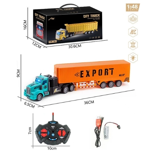 Đồ Chơi Xe Ô tô Điều Khiển Từ Xa 4 Hướng Engineering Transport Vehicle - SKU : DK-QH200-5D ( VAT 009-02-100 ) - K140-T4-S9