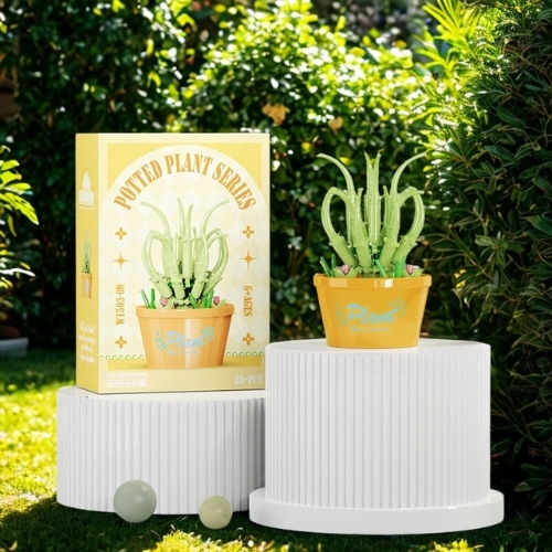 Combo 3 bộ lắp ghép chậu hoa- 88 hạt - Full Box - Sku : LG-W1503-09 ( VAT 001-C3-11 ) - K116-T2-S9