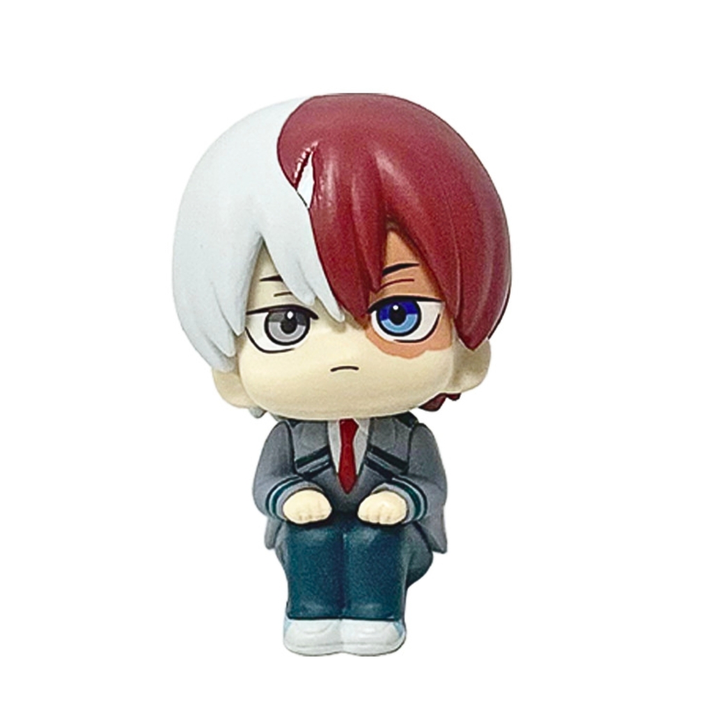 Mô Hình Học Viện Anh Hùng Shouto Chibi - Cao 10cm - nặng 150gram - My Hero Academia - có hộp màu - (VAT 002-05-60) - K62-T1-S3