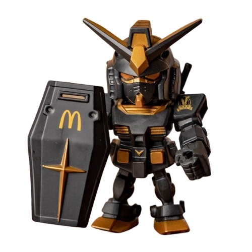 Mô Hình robot dáng đứng màu đen siêu ngầu  . Cao 10cm , nặng 150gram - sku : mm10 - (VAT E523-59) - K107-T1-S9