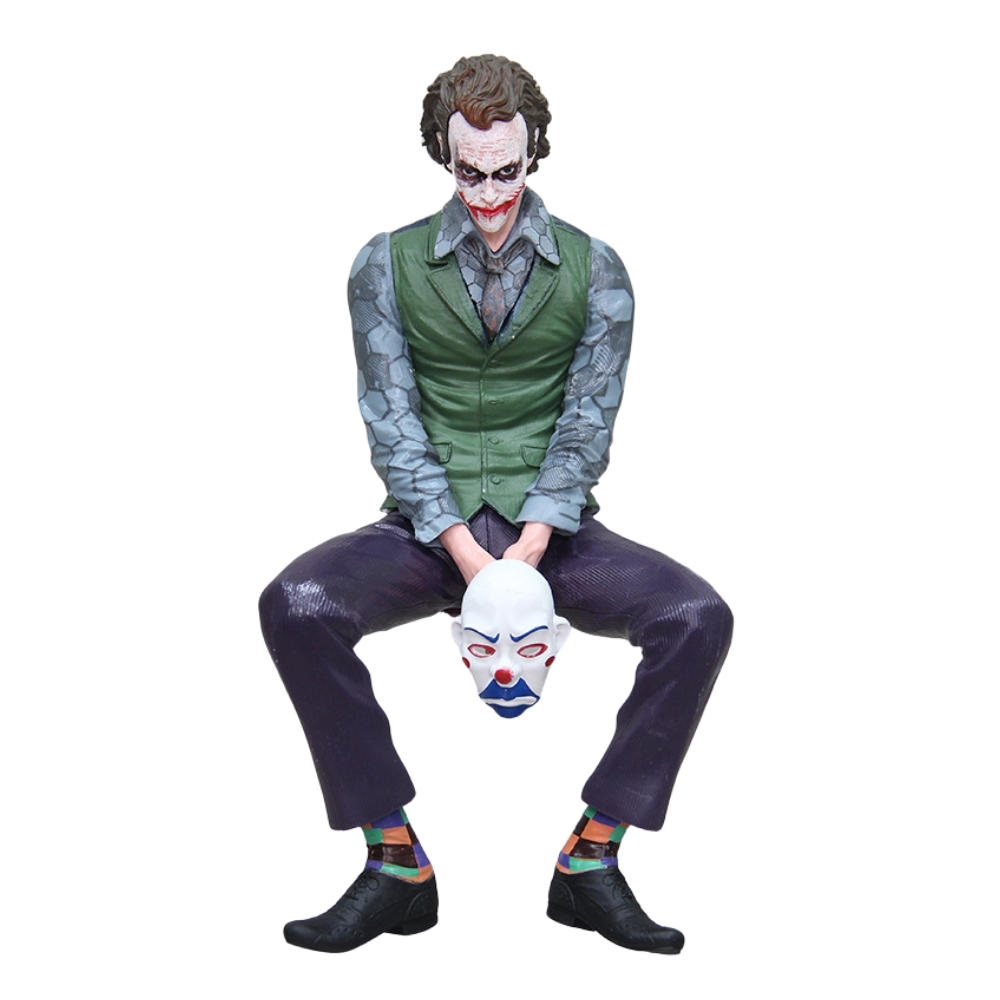 Mô hình DC COMICS Joker ngồi - Cao 24cm - nặng 600gram - DC COMICS - Bọc Túi - Box màu - SKU : JK2 ( VAT :  MH003  - K61-T1-S7