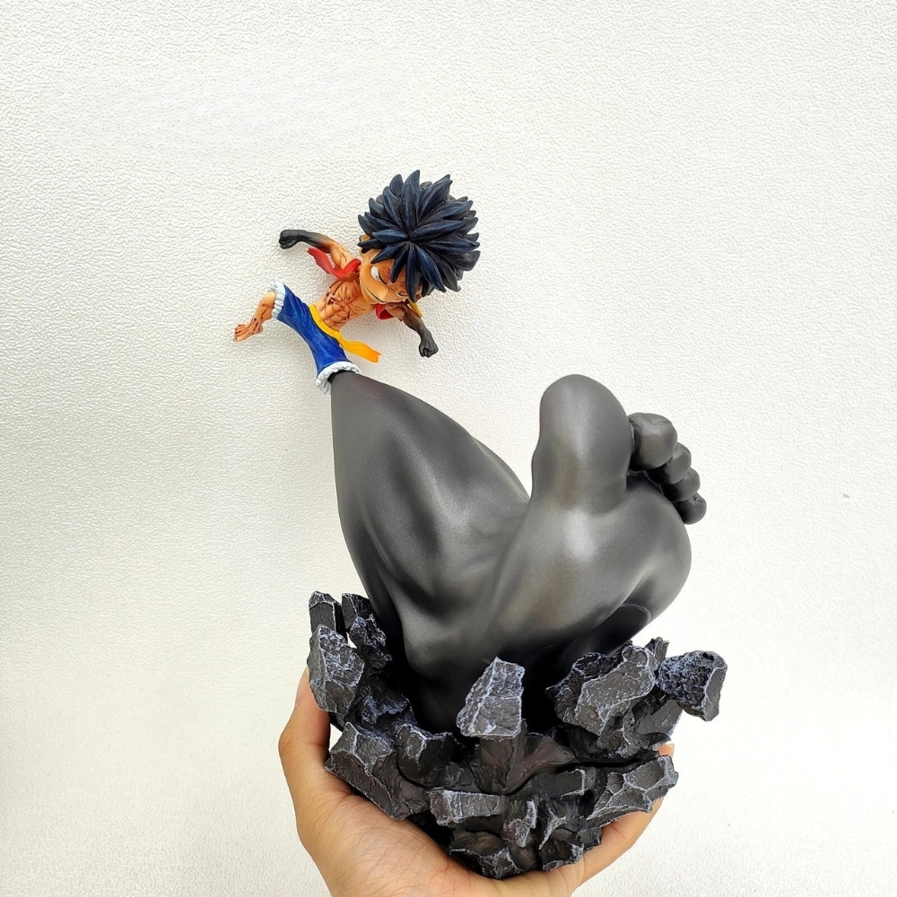 Mô hình One Piece Luffy Haki chân to chiến đấu cao 25 cm nặng 500gr  SKU : op409 ( VAT : 002-01-130 ) - K15-T4-S3