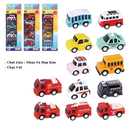 Mô Hình 1 vỉ 4 Xe Tổng Hợp - Cao 32cm - Ngang 10cm - Vỉ Nhựa SKU : oto-QZ613 - ( Vat : 003-03-50 )