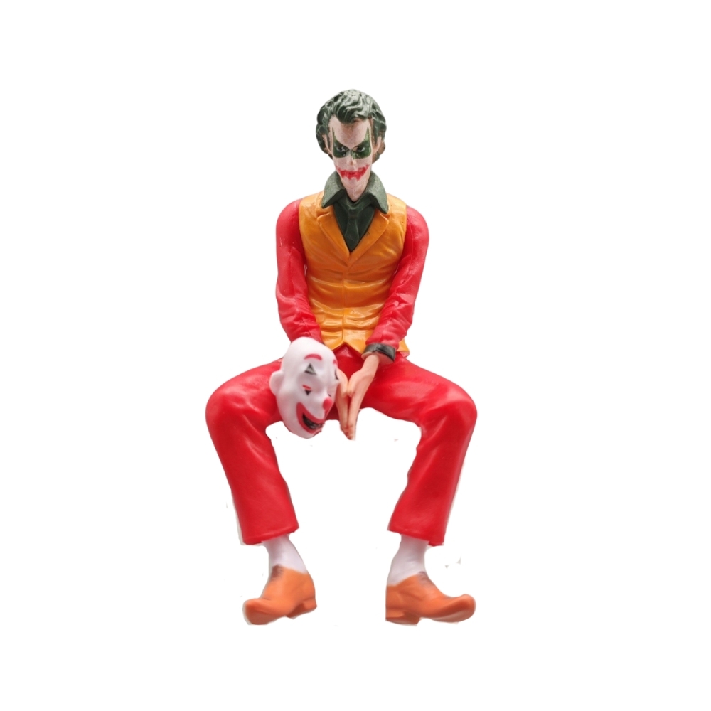 Mô hình DC COMICS Joker ngồi áo đỏ - Cao 15cm - nặng 300gram - DC COMICS - Bọc Túi - Box màu - SKU : JK4 ( VAT : MH001 ) - K61-T1-S9