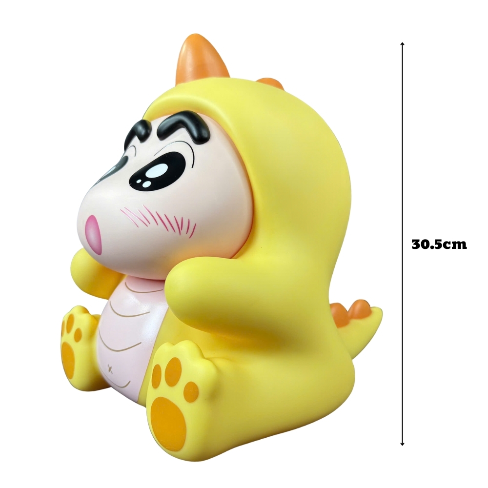 Mô Hình Em bé Trai cosplay Khủng Long Vàng - Cao 30.5cm - nặng 1500gram - Figure Cậu Bé Bút Chì - Hộp Màu - (VAT 002-05-200)  - K25-T4-S4