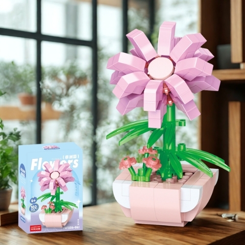 Combo 3 hộp lắp ghép chậu hoa 102pcs. SKU: LG-W1506-06 ( VAT 001-C3-11 ) K119-T2-S6