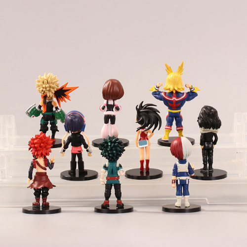 Mô Hình đồ chơi - 9 nhân vật Deku , All Might ,Todoroki Shoto ,Bakugo Katsuki figure my hero academia - Học Viện Siêu Anh Hùng - No Box - N3-K48-T4-S3