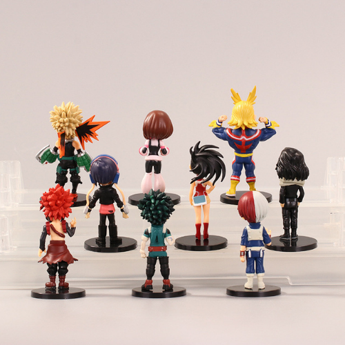 Mô Hình đồ chơi - 9 nhân vật Deku , All Might ,Todoroki Shoto ,Bakugo Katsuki figure my hero academia - Học Viện Siêu Anh Hùng - No Box