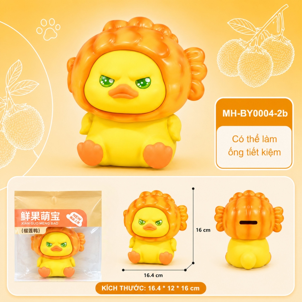 Mô Hình Các Con Vật Cosplay Món Ăn Cá Nướng size nhỡ KT 16.4*12*16 cm - SKU : MH-BY0004-2 - ( VAT : 002-09-80 )