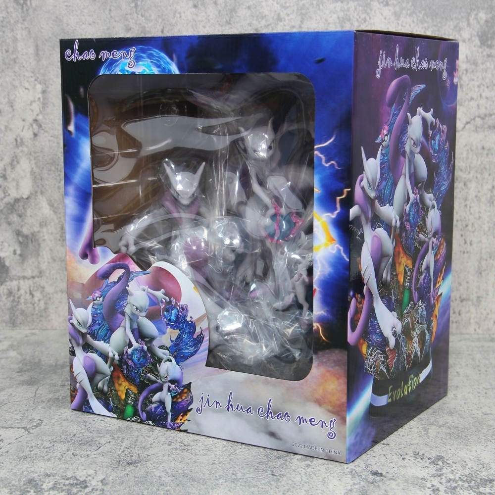 Hàng Cao Cấp -  Mô Hình Pokemon Mewtwo các biến thể bản cao cấp - Có led Đế - Cao : 29cm - Ngang : 23cm - Nặng : 1.7 kg - Figure pokemon - Full Box - K9-T3-S12
