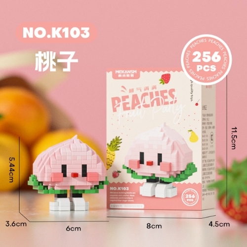 Combo 12 Hộp- Bộ Lắp Ghép Các Loại Trái Cây - Full Box - Sku : LG-S1 - (VAT 001-C12-170) - K95-T2-S10