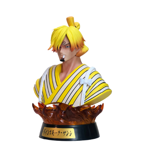 Mô hình đồ chơi - Sanji Tượng Bán Thân + có Led RGB siêu đẹp - One Piece - Có Hộp Màu