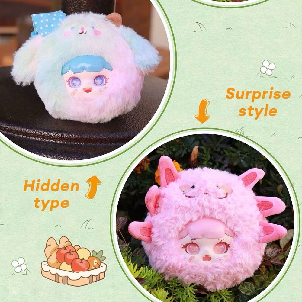 Hàng Chính Hãng - Blinbox manchao sở thú blind box set 8 ngẫu nhiên - cao ~ 14cm - Nặng 500gram - Túi Mù - Hộp Màu