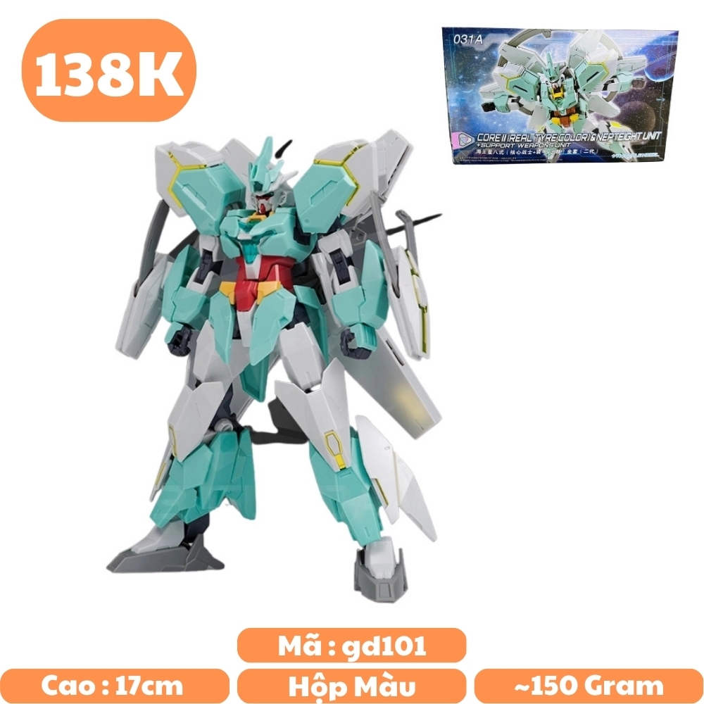Mô hình Gundam HG 1/144 031A Cao 17cm - nặng 150gram - Figure Gundam - Có hộp màu SKU : 031A - N1-K15-T4-S2