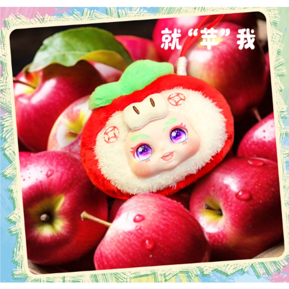 Hàng Chính Hãng - Blinbox kimmon trái cây blind box set 8 ngẫu nhiên - cao ~ 14cm - Nặng 500gram - Túi Mù - Hộp Màu