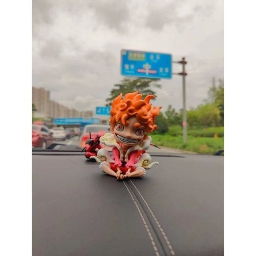 Mô hình đồ chơi - Luffy gear 5 nika màu cam chibi siêu dễ thương - OnePiece - no box - N1-K28-T3-S2