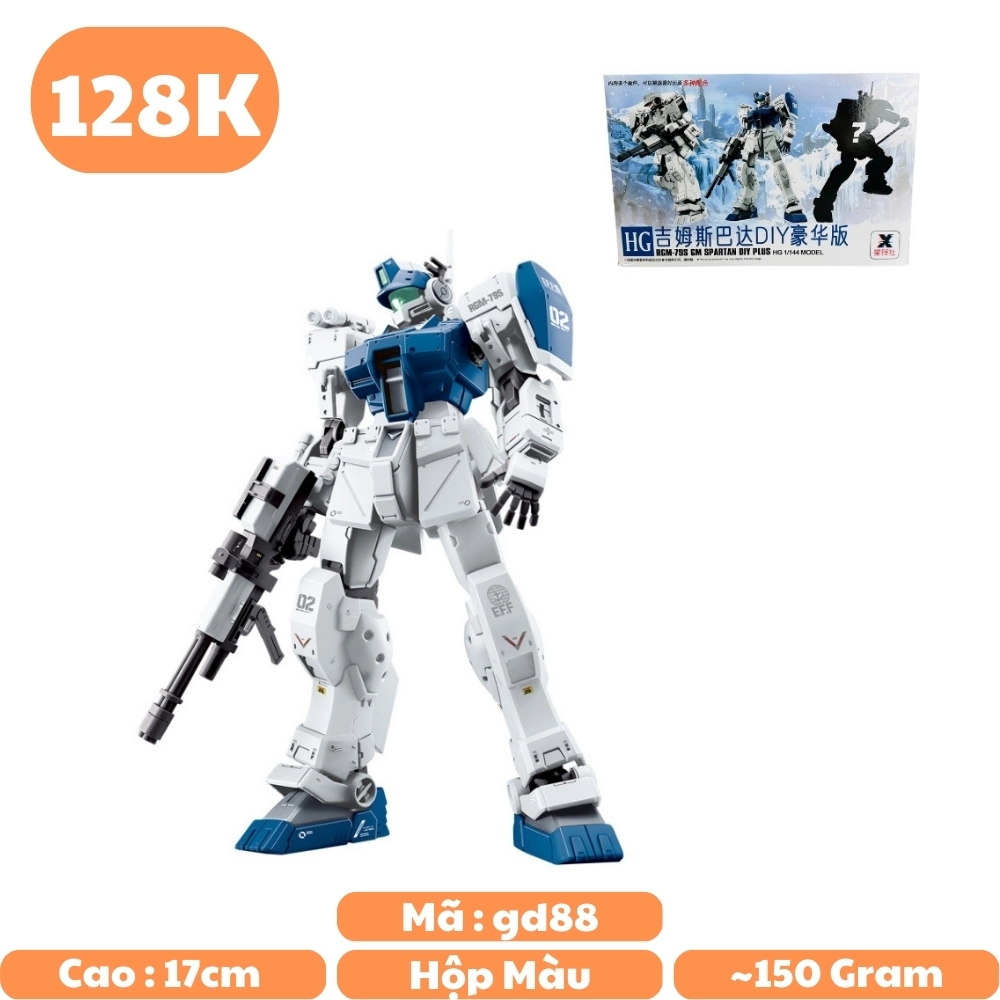 Mô hình Gundam HG 1/144 XF-79S Cao 17cm - nặng 150gram - Figure Gundam - Có hộp màu SKU : XF-79S - N1-K13-S7