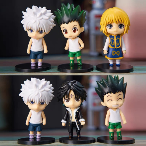 Mô Hình đồ chơi - Thợ Săn Tí Hon nhân vật Chrollo Lucilfer , Gon Freecss , Kurapika - Hunter x Hunter - No Box