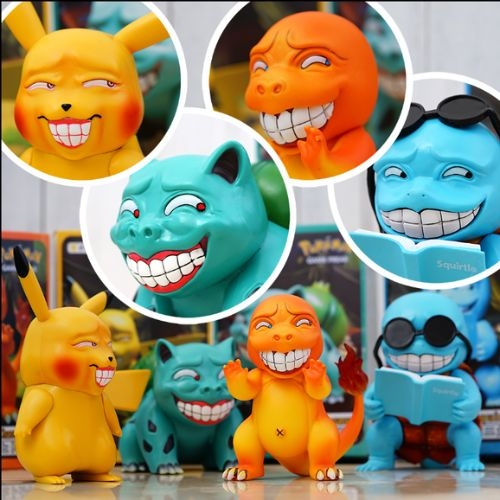 Mô Hình đồ chơi -  Gengar bựa siêu dễ thương - Pokemon - Bộ Pokemon