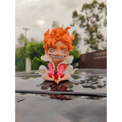 Mô hình đồ chơi - Luffy gear 5 nika màu cam chibi siêu dễ thương - OnePiece - no box - N1-K28-T3-S2