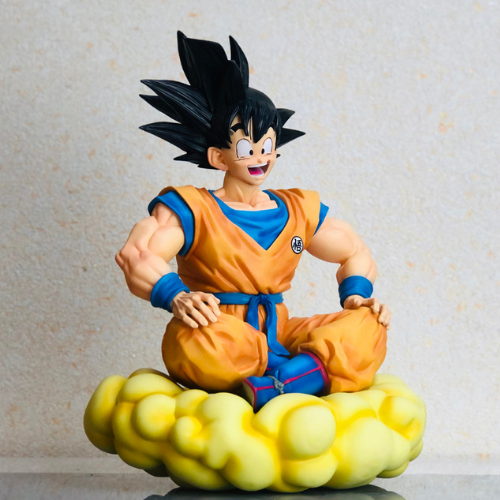Hàng loại 1 - Mô Hình Dragonball SonGoku Cưỡi mây siêu ngầu - Cao 37cm - Nặng 1.3Kg - Dragonball - Hộp Carton - N3-T5