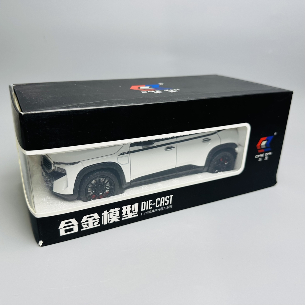 Mô Hình xe bmw trắng 1:24 Hợp kim - Có tiếng - đèn pha sáng - Chạy cót - Dài 22cm - rộng 9cm - cao 7cm - nặng ~ 1000gram - FULL BOX : box màu SKU : oto256 - N3-K6-T2-S1