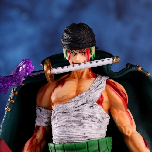 Mô Hình OnePiece Zoro Đẫm Máu bé siêu ngầu cao 22 cm - One Piece - Box Nhựa + Hộp Màu -(VAT MH001)- F - 10