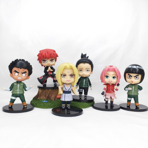 Mô hình đồ chơi - combo12 nhân vật Naruto Sakura Gaara Shikamaru Itachi Kakashi Lee Orochimaru Tsunade... -  Naruto - No Box - N3-K46-T1-S3