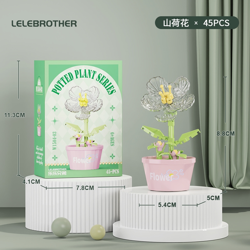 Combo 12 mẫu bộ lắp ghép chậu hoa. SKU: LG-W1504 ( VAT 001-C12-60 ) - K95-T3-S1-2-3-4