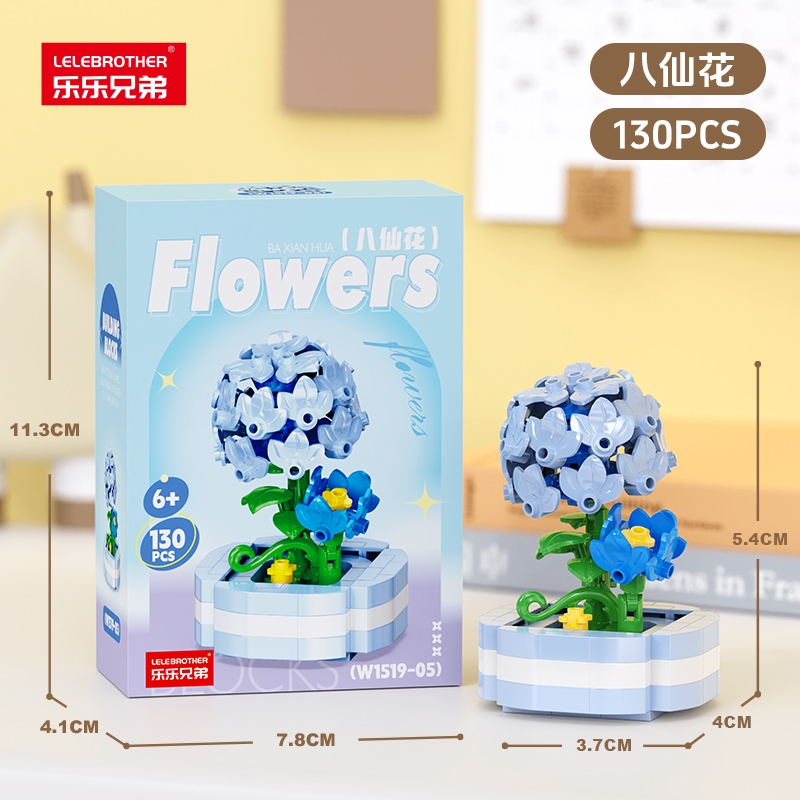 Combo 6 mẫu bộ lắp ghép chậu hoa. SKU: LG-W1519 ( VAT 001-C6-30 ) - K124-T1-S9-10-11-12