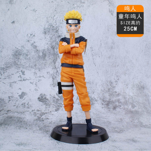 Mô Hình đồ chơi - Naruto có 3 đầu cao 25cm hàng chất lượng - Naruto - Có Hộp Màu - N1-K43-T3-S1
