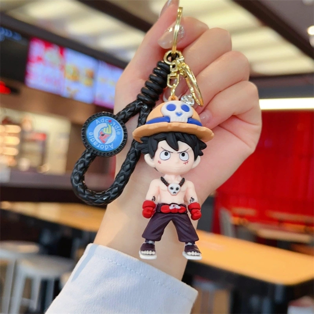 Móc khóa luffy cởi trần - dây dài 9.5cm mô hình cao 8.5cm - nặng : 50gram - SKU: moc216 - (Vat: MK001) -   K77-T3-S7