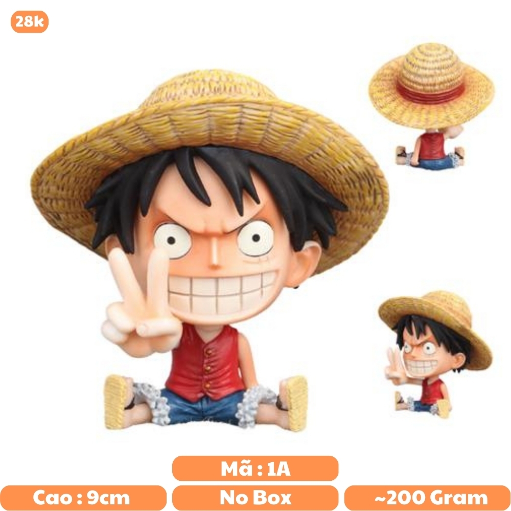 Mô hình đồ chơi - Luffy cực dễ thương - One Piece - Bộ Chibi K16-T1-S2