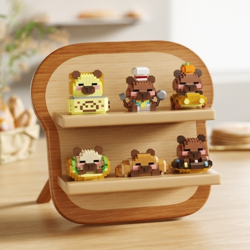Combo 6 Mẫu lego capybara - Full Box - Sku : LG-S31 - (VAT 001-C6-60) K122-T1-S6