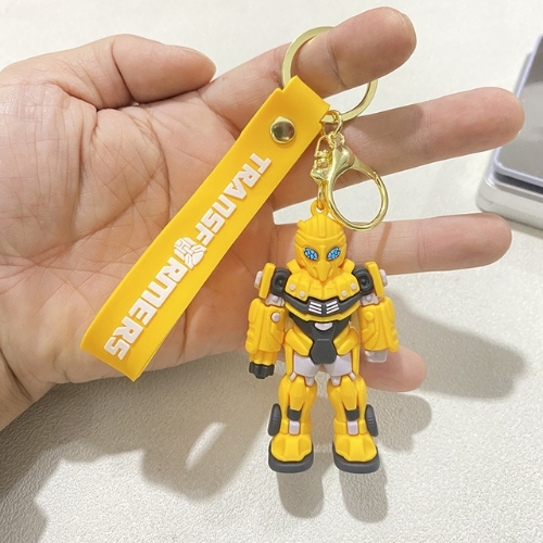 Móc Khóa Bumblebee vàng . Dây móc dài : 10cm - Mô Hình Cao : 7cm - Nặng 50gram K75-T7-S2