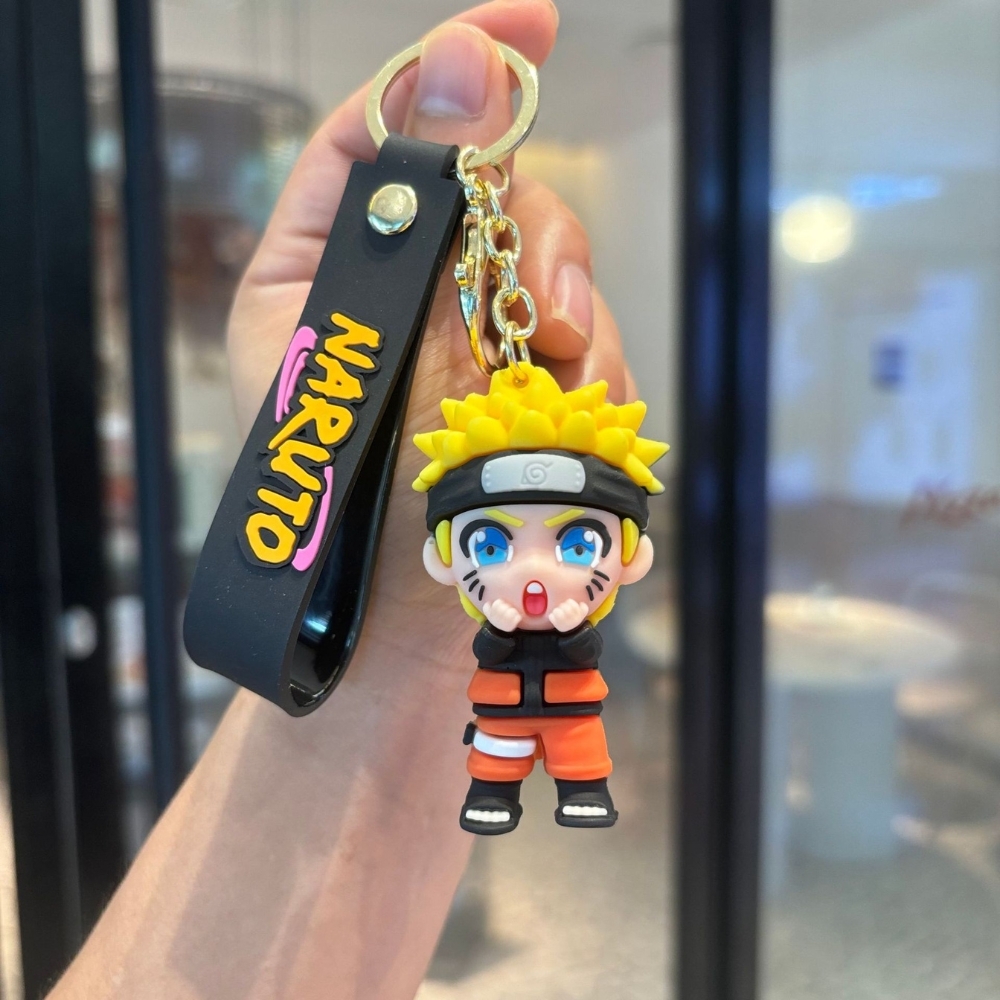 Móc Khóa naruto ngạc nhiên - Dây móc dài : 9.5cm - Mô Hình Cao : 6cm- Nặng : 50gram - bọc túi OPP - SKU: moc202 - (Vat: MK001) -  K75-T2-S3