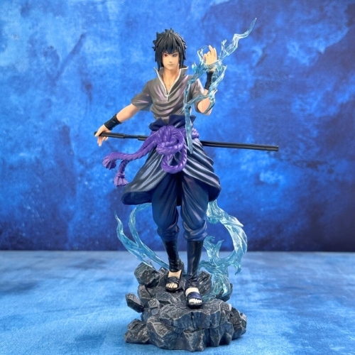 Mô hình sasuke hiền nhân trạng thái chiến đấu - Cao 23cm - nặng 700gram - Figure Naruto - No Box - (VAT 002-03-60)- K30-T2-S9